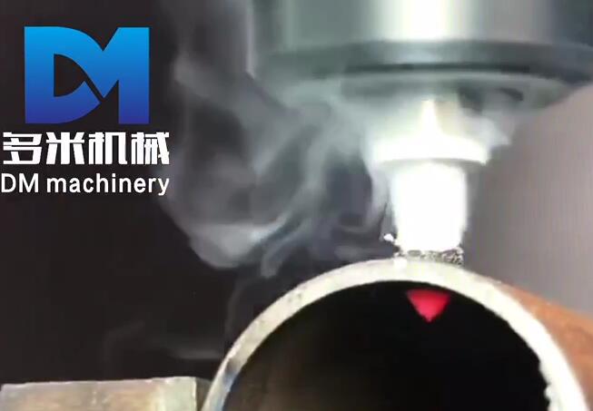 多米热熔钻孔机在圆管加工中做到耐用